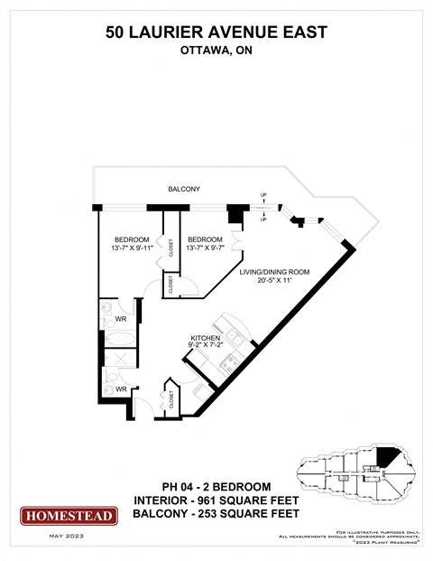 50 Laurier Avenue East 1-2 Beds Apartment for Rent - Photo Gallery 15